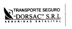 DORSAC S.R.L. SEGURIDAD SATELITAL-TRANSPORTE SEGURO