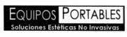 EQUIPOS PORTABLES SOLUCIONES ESTETICAS NO INVASIVAS