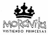 MORAVITA VISTIENDO PRINCESAS