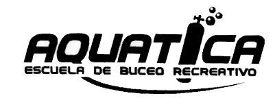 AQUATICA ESCUELA DE BUCEO RECREATIVO