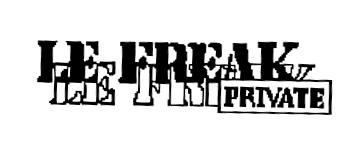 LE FREAK PRIVATE