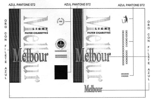 MELBOUR LIGHT FILTER CIGARRETTES