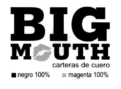 BIG MOUTH CARTERAS DE CUERO