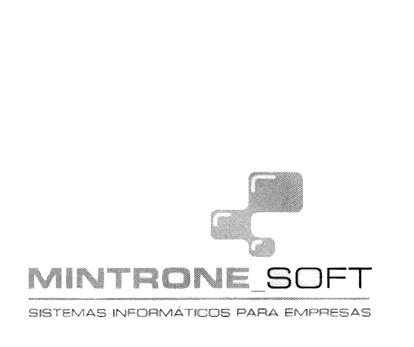 MINTRONE SOFT SISTEMAS INFORMATICOS PARA EMPRESAS