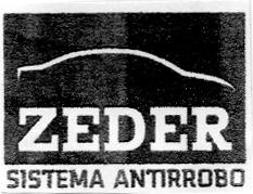 ZEDER SISTEMA ANTIRROBO