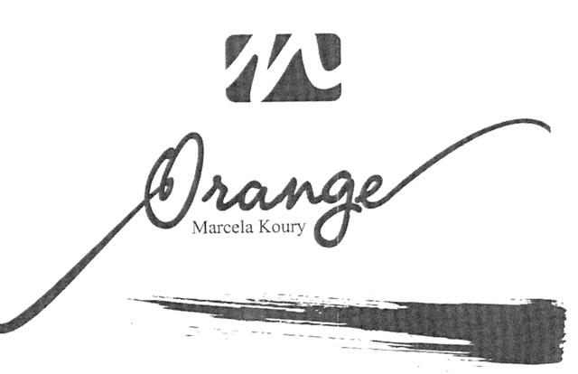 ORANGE MARCELA KOURY