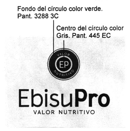 VALOR EP NUTRITIVO EBISUPRO VALOR NUTRITIVO