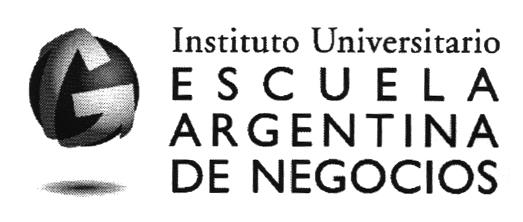 INSTITUTO UNIVERSITARIO ESCUELA ARGENTINA DE NEGOCIOS