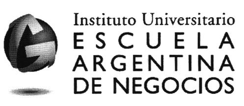 INSTITUTO UNIVERSITARIO ESCUELA ARGENTINO DE NEGOCIOS