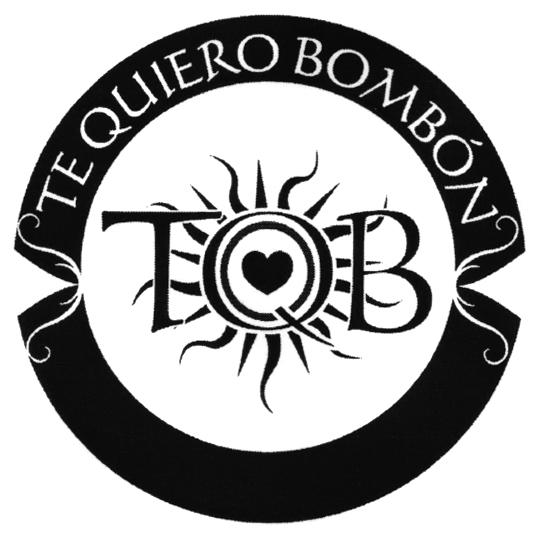 TE QUIERO BOMBON TQB