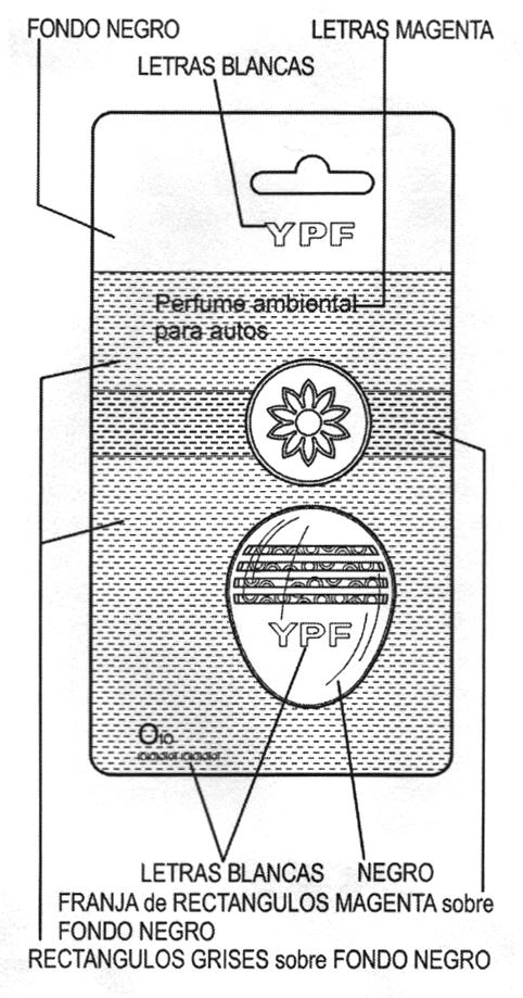 YPF PERFUME AMBIENTAL PARA AUTOS