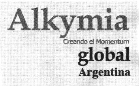 ALKYMIA CREANDO EL MOMENTUM GLOBAL ARGENTINA