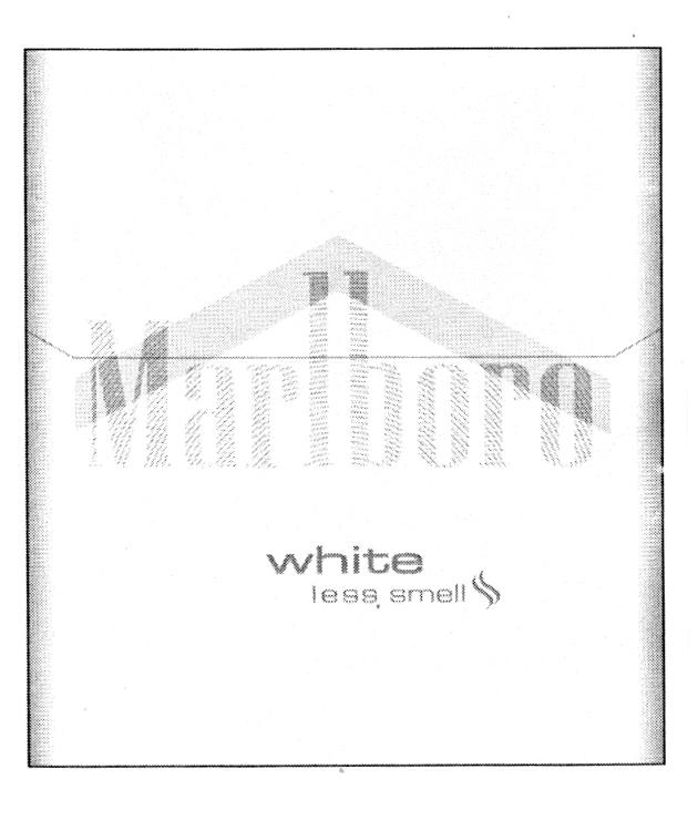 MARLBORO WHITE LESS SMELL