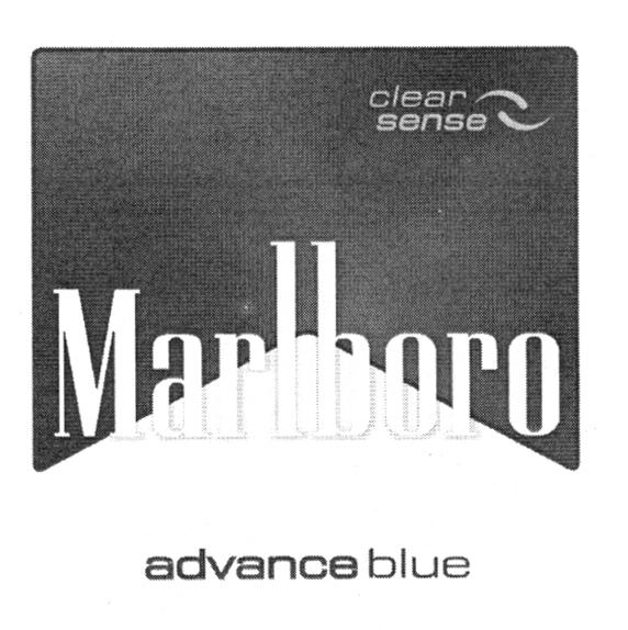 CLEAR SENSE MARLBORO ADVANCE BLUE