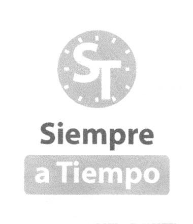 ST SIEMPRE A TIEMPO