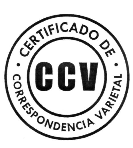 CCV CERTIFICADO DE CORRESPONDENCIA VARIETAL