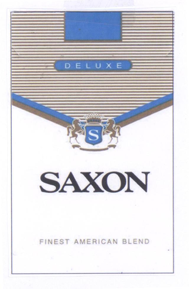 SAXON DELUXE FINEST AMERICAN BLEND