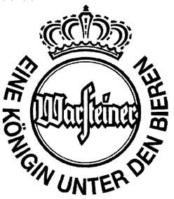 WARSTEINER EINE KÖNIGIN UNTER DEN BIEREN