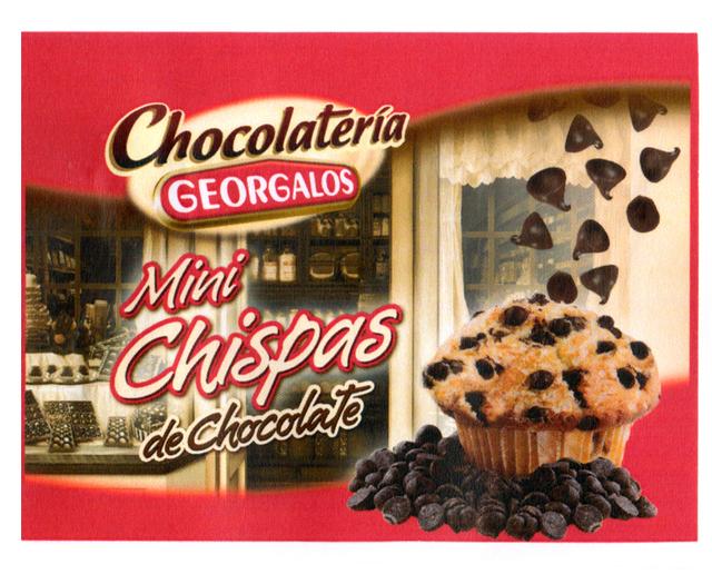 CHOCOLATERIA GEORGALOS MINI CHISPAS DE CHOCOLATE