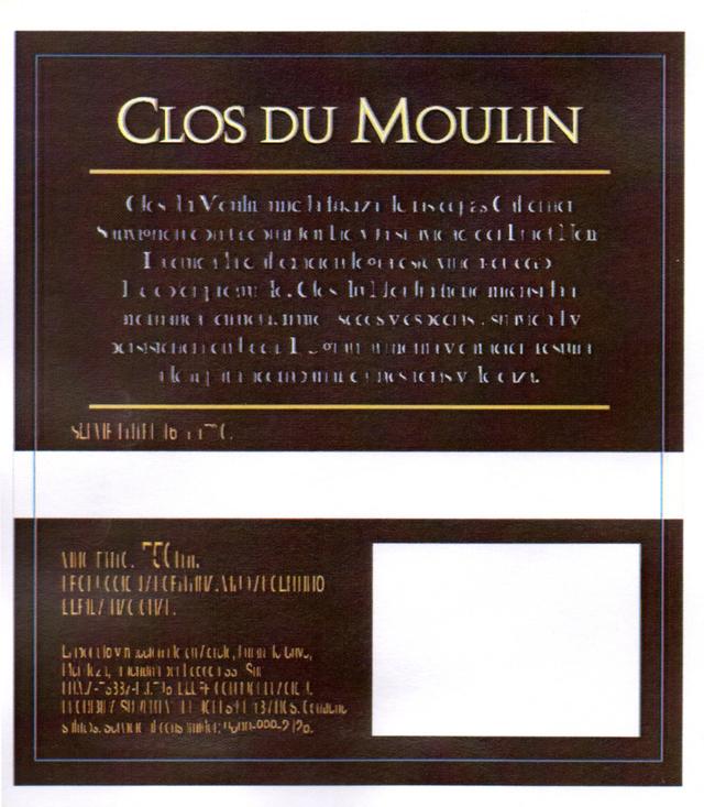 CLOS DU MOULIN