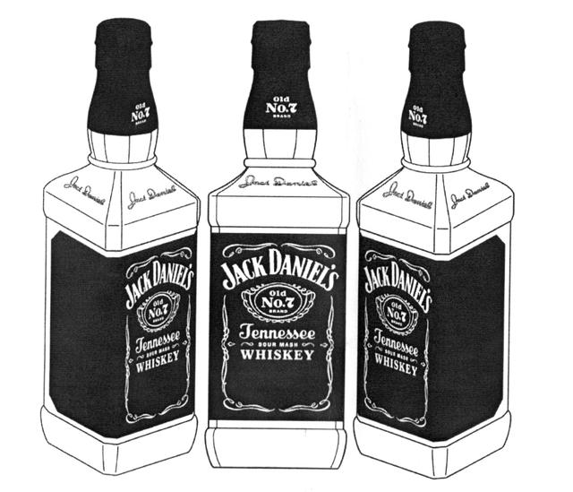 JACK DANIEL'S OLD NO.7 BRAND JENNESSEE SOUR MASH WHISKEY