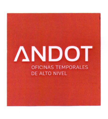 ANDOT OFICINAS TEMPORALES DE ALTO NIVEL