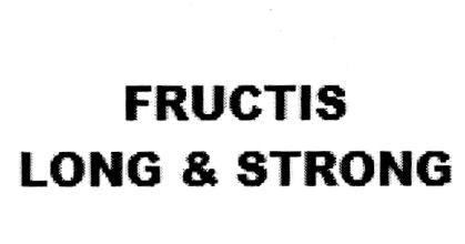 FRUCTIS LONG & STRONG