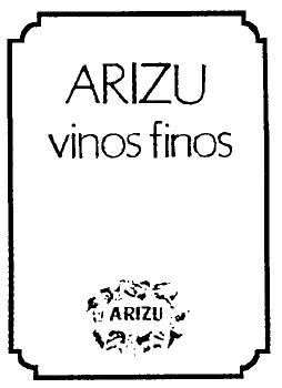 ARIZU VINOS FINOS