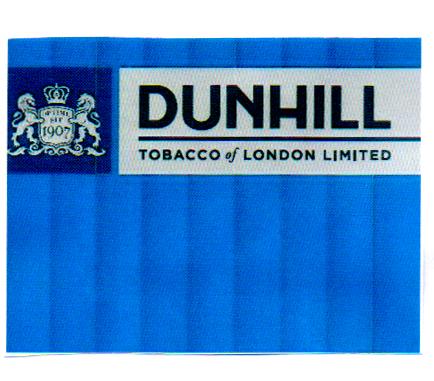 DUNHILL TOBACCO OF LONDON LIMITED