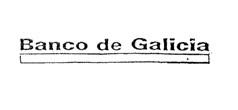 BANCO DE GALICIA