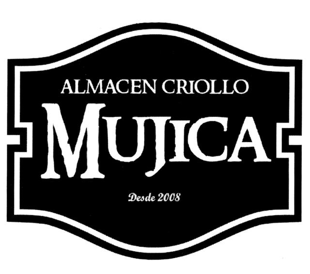 ALMACEN CRIOLLO MUJICA DESDE 2008