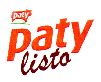 PATY PATY LISTO