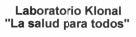 LABORATORIO KLONAL LA SALUD PARA TODOS