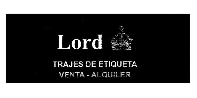 LORD TRAJES DE ETIQUETA VENTA - ALQUILER