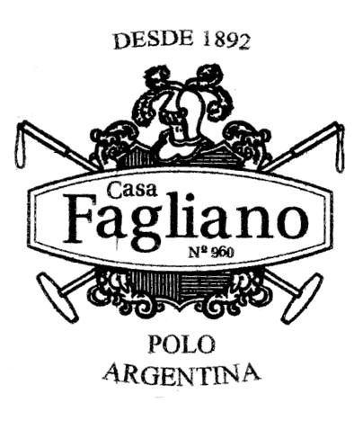 DESDE 1892 CASA FAGLIANO N°960 POLO ARGENTINA