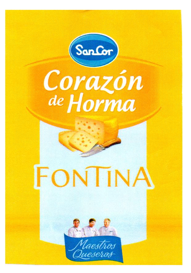 SANCOR CORAZON DE HORMA FONTINA MAESTROS QUESEROS