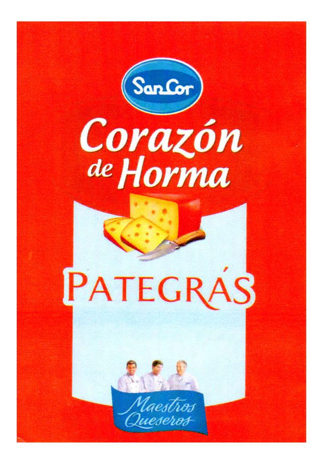 SANCOR CORAZON DE HORMA PATEGRAS MAESTROS QUESEROS