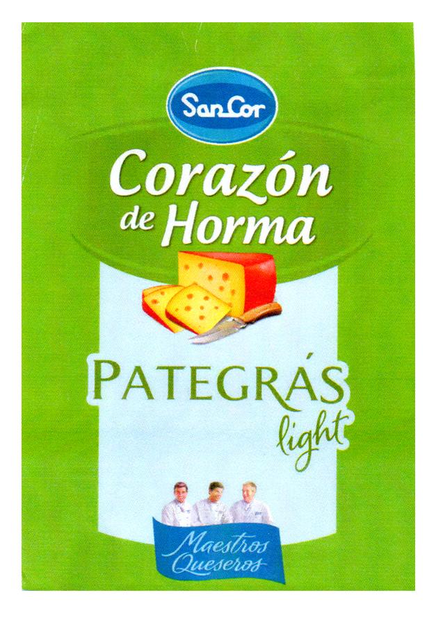 SANCOR CORAZÓN DE HORMA PETEGRÁS LIGHT MAESTROS QUESEROS