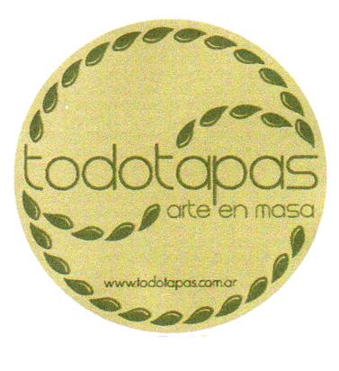 TODOTAPAS ARTE EN MASA WWW.TODOENTAPAS.COM.AR