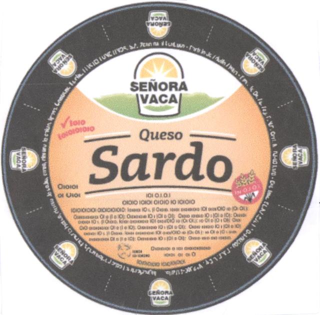 SEÑORA VACA QUESO SARDO