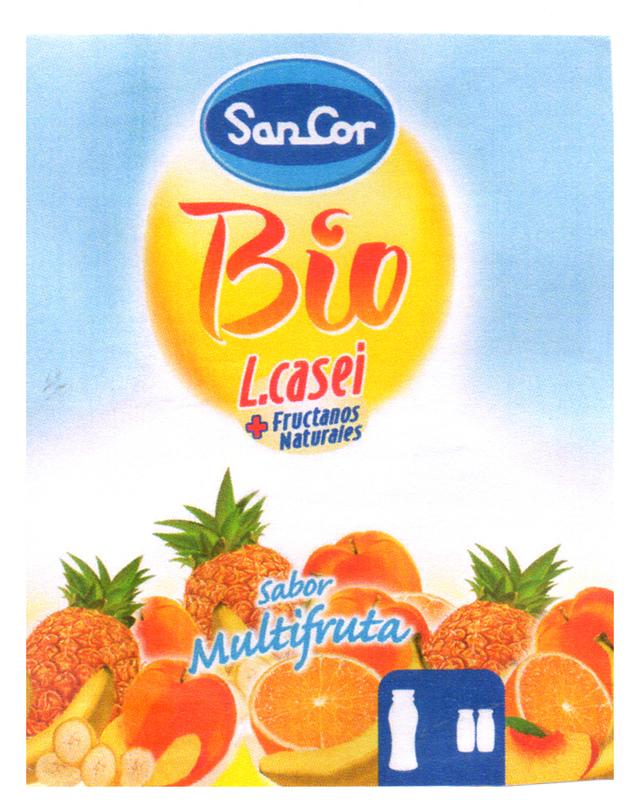 SANCOR BIO L.CASEI + FRUCTANOS NATURALES SABOR MULTIFRUTA