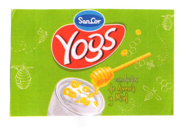 SANCOR YOGS CON ARITOS DE AVENA Y MIEL