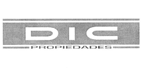 DIC PROPIEDADES