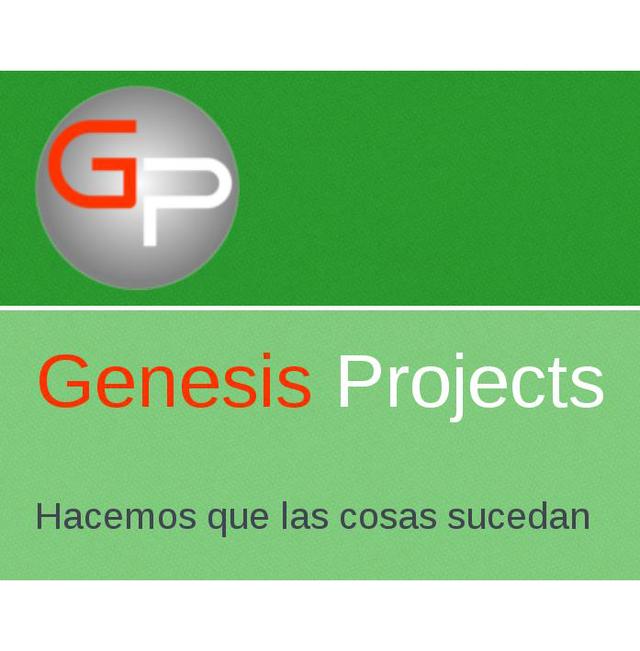 GENESIS PROJECTS  - HACEMOS QUE LAS COSAS SUCEDAN GP