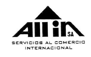 ALL IN SA SERVICIOS AL COMERCIO INTERNACIONAL