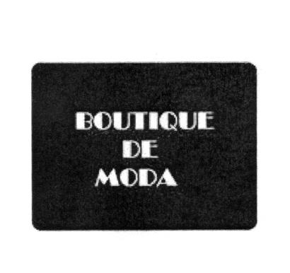 BOUTIQUE DE MODA