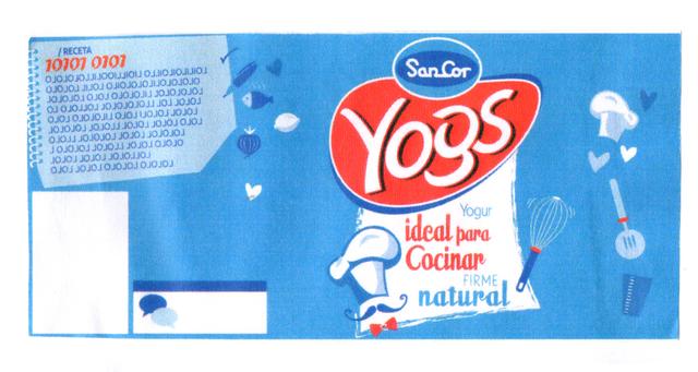 SANCOR YOGS YOGUR IDEAL PARA COCINAR FIRME NATURAL