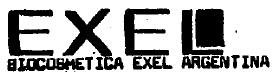 EXEL BIOCOSMETICA EXEL ARGENTINA