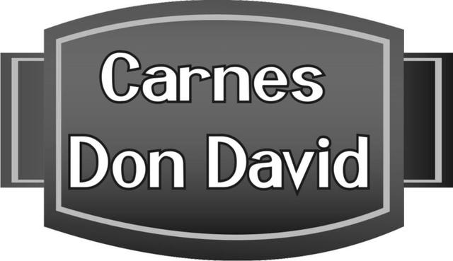 CARNES DON DAVID