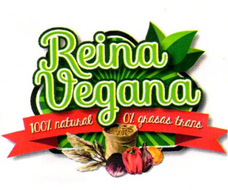 REINA VEGANA 100% NATURAL 0% GRASA TRANS